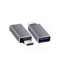 Adaptador Usb 3.1 Type-c Para Usb 3.0 Femea Preto Cel Not