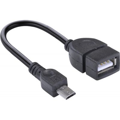 Adaptador Usb Fêmea Para Micro Usb Com Função Otg Ufmu-Otg