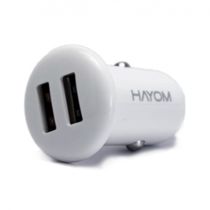 Carregador De Celular Veicular Universal 2 Porta Usb 3.1A