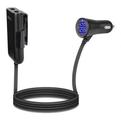 Carregador Extensivo Carro Automotivo Veicular 4 Usb Turbo