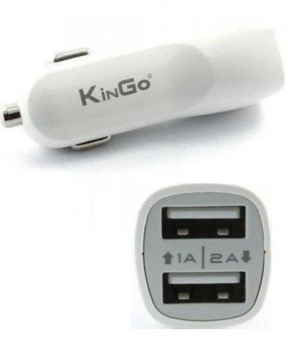 Carregador Veicular Usb Duplo Fiat Idea