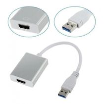 Adaptador Usb 3.0 2.0 X Hdmi Hd 1080P Tv Projetor Monitor Jn