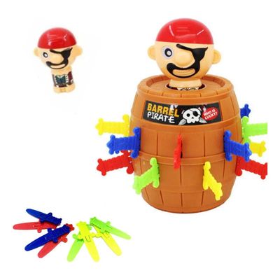 Jogo Pula Pirata Espeta Barril Ark Toys