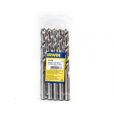 Broca Aco Rapido Irwin 12,00Mm-1330 c/5 pcs