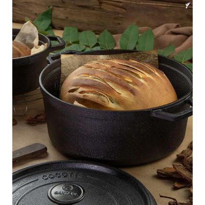 Caçarola Cocotte Pequena 18 Cm Forno Holandês Ferro Fundido Santana