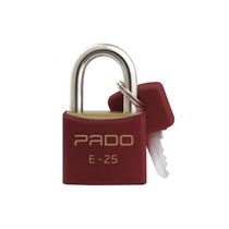 Cadeado Pado 25Mm Vermelho