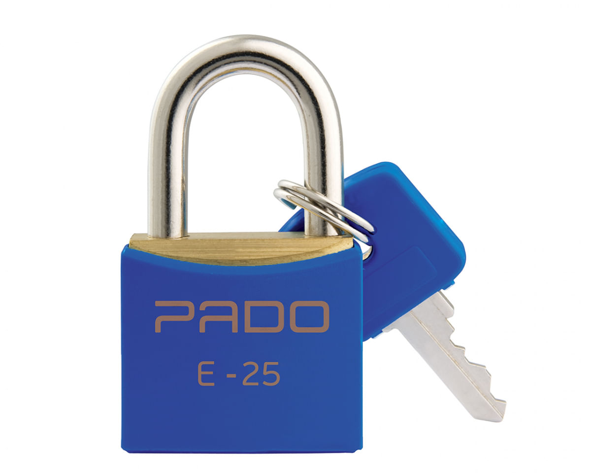 Cadeado Pado 25Mm Azul