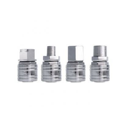 Engate Rapido P/Ar Comp Zamak Crom Rosca Femea 1/4" 10400E