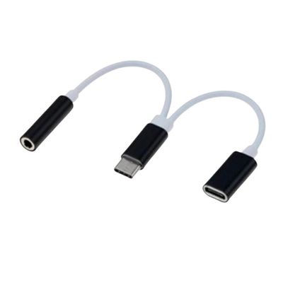 Adaptador Tipo C Saida P2+Recarga Celular Xtrad Xt2144