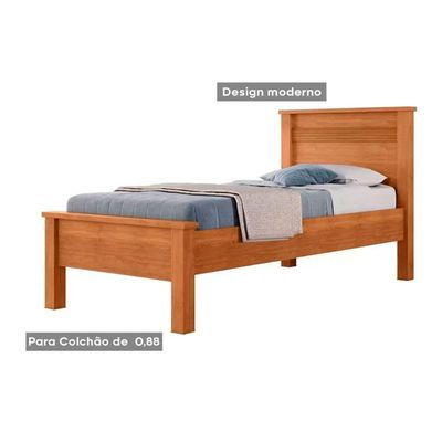 Cama Solteiro Barcelona Cinamomo - Conquista