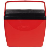 Caixa Térmica 34L Vermelho com Preto