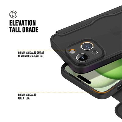 Capa para iPhone 15 - Carteira Dual - Gshield