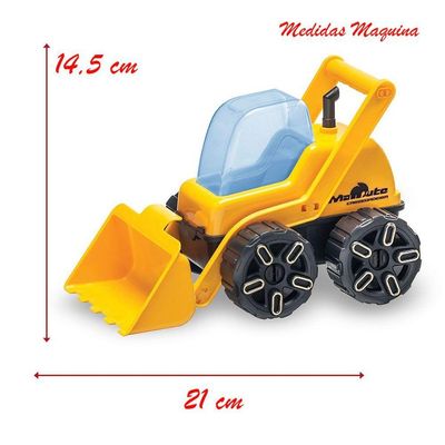 Brinquedo Trator Carregadeira Coleção Mamute Pc