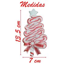 Enfeite Pendente Para árvore De Natal Pinheirinho 13,5cm