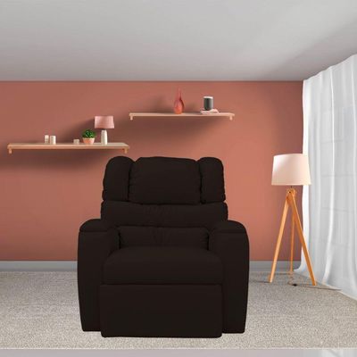 Poltrona Do Papai Reclinável Giratória Balanço Zero Wall Biorne F05 Corano Marrom - Lyam Decor