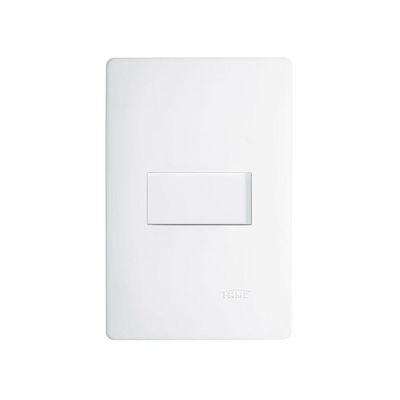 Interruptor Paralelo Fame Habitat Com Placa 4x2 Branco