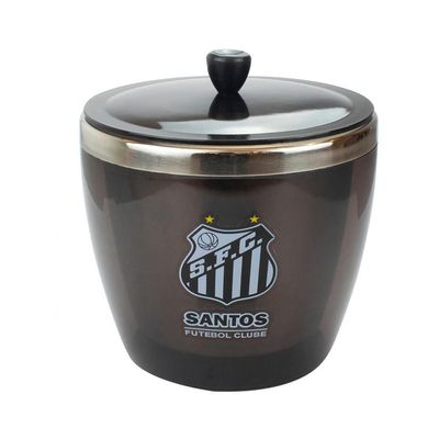 Balde de Gelo Com Pegador 18x16cm Santos Oficial