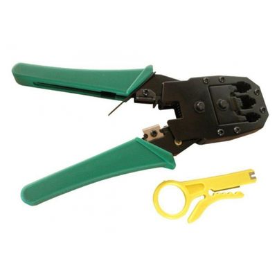 Alicate Para Crimpagem Conectores De Rede Rj45 Rj12 Rj11