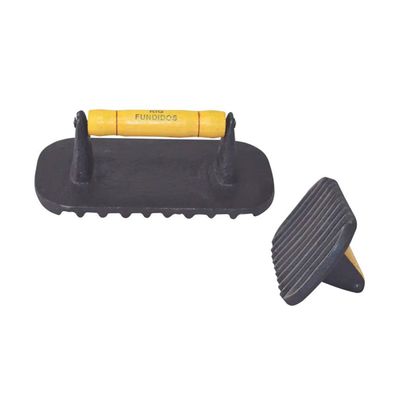 Amassador de Bife Grande de Ferro Fundido 12x8cm RIG