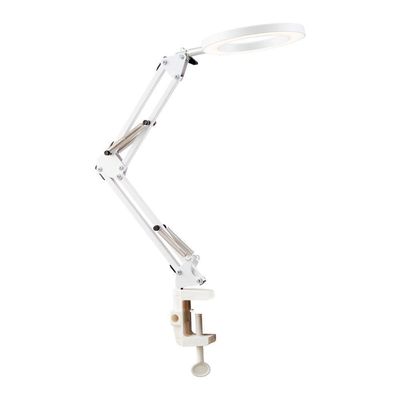 Abajur Led Mbled Ring Light Bivolt 3000k Luz Amarela Branco