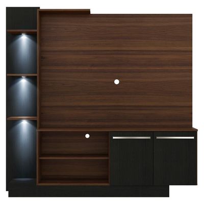 Estante 3 Leds Painel Tv 55'' e 2 Portas Dallas