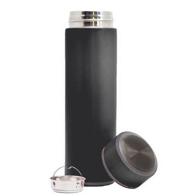 Garrafa Térmica Inteligente De Inox 500ml C/sensor Preto