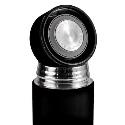 Garrafa Térmica Inteligente De Inox 500ml Led Preto