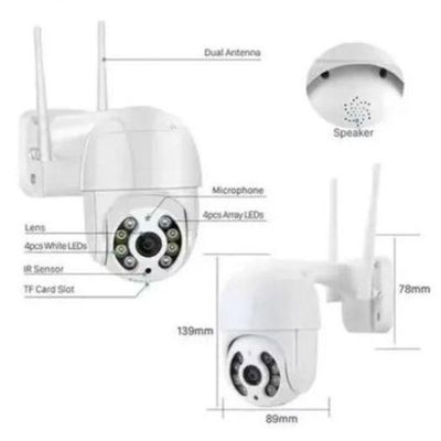Camera Segurança Smart Ip Wifi Icsee Mini Dome Full Hd