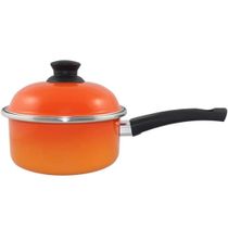 Panela Esmaltada Ágata 1.3 litros Nr 18 Laranja - Ewel