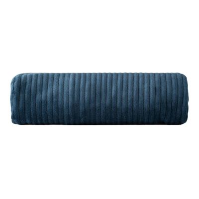 Cobertor para Bebê Canelado Azul Marinho - Hug