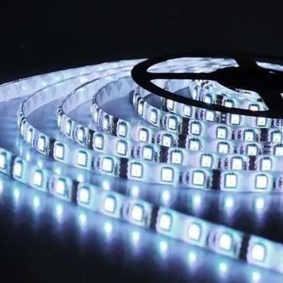 Fita De Led 5050 Sem Silicone Bf+Fonte