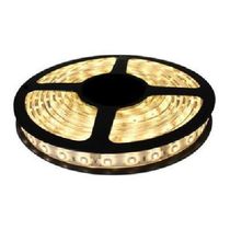 Fita Led 3528 Branco Quente Rolo 5M Com Fonte 12V 2A