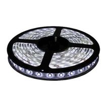 Fita Led 5050 Branco Frio Rolo 5M Com Fonte 12V 2A
