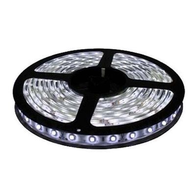 Fita Led 5050 Branco Frio Rolo 5M Com Fonte 12V 2A