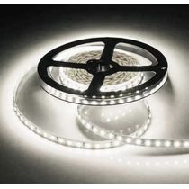 Kit Fita Led 5050 Leds 5M Ip65 Branco Frio + Fonte 3A