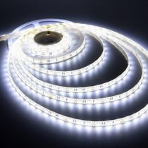 Kit Fita Led 5050 Leds 5M Ip65 Branco Frio + Fonte 3A