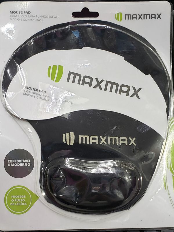 Mouse Pad Gel Apoio Punho Maxmax Macio Confortável