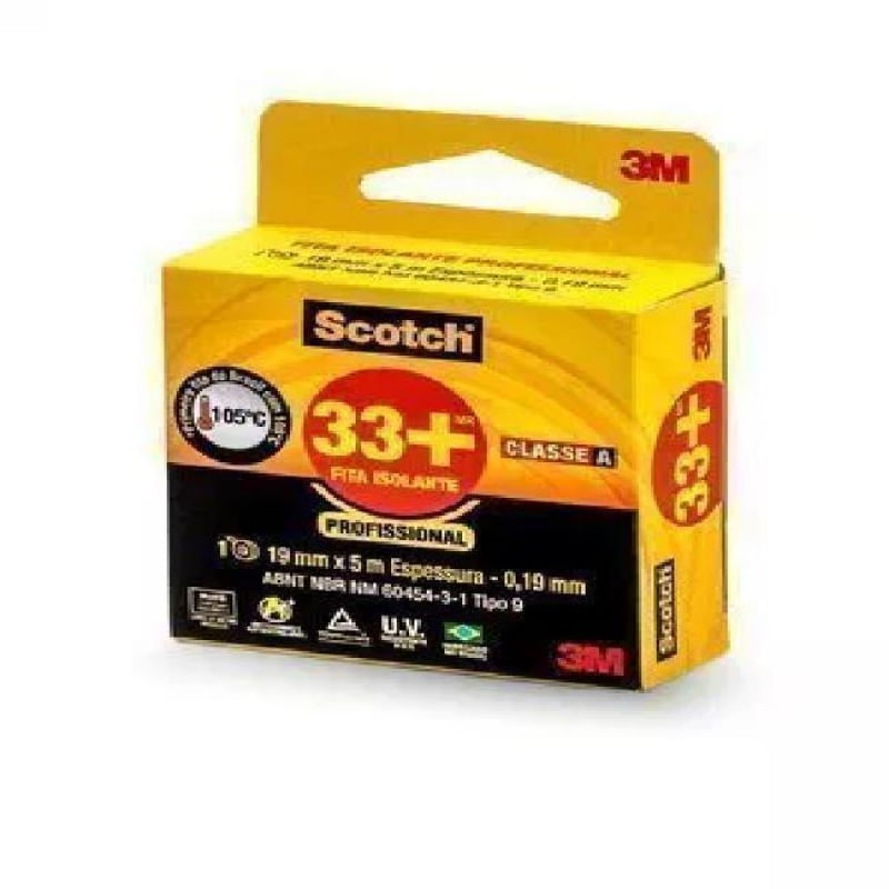 Fita Isolante 19mm X 05m Scotch 33+