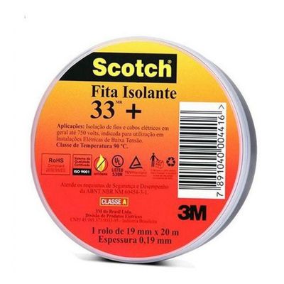 Fita Isolante 33+ 19 - 20mm