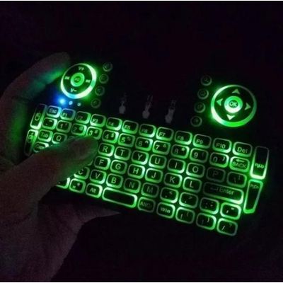 Mini Teclado Wireless Mini Keyboard Usb Sem Fio Com Touch