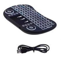 Mini Teclado Led Wireless Keyboard Mouse Smart Tv E Smatfone