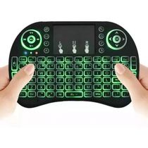 Mini Teclado Led Wireless Keyboard Mouse Smart Tv E Smatfone