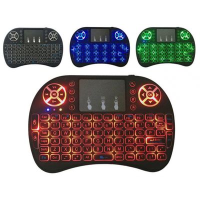 Mini Teclado Keyboard Sem Fio Wireless Usb Com Led