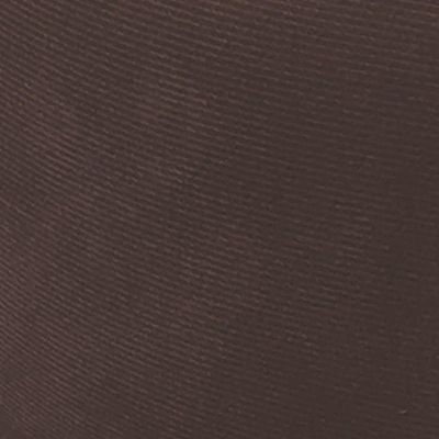 Kit Poltrona e Puff Costela Suede Base Metal Drossi Marrom