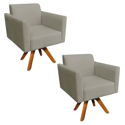 Kit 02 Poltronas Giratória Mm30