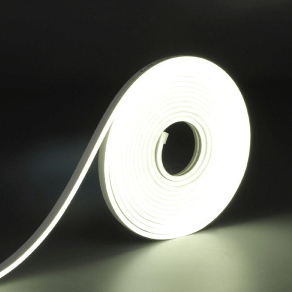 Fita De Led Neon Taschibra Flex 8w 12v 5 Metros 6500k