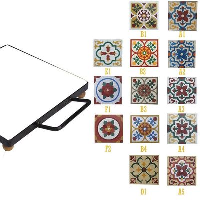 Descanso De Panela Apoio De Mesa Ladrilho Hidráulico P- Travessa Ladrilho A2