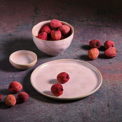 Conjunto De Pratos Fundos 06 Peças Linhas Litchi Porto Brasil