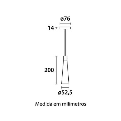 Lustre Pendente Blumenau Tube Gu10 Bivolt