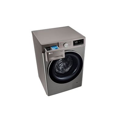 Lava e Seca LG 12kg com Inteligência Artificial AIDD, CV5012PC4 Inox / 110V